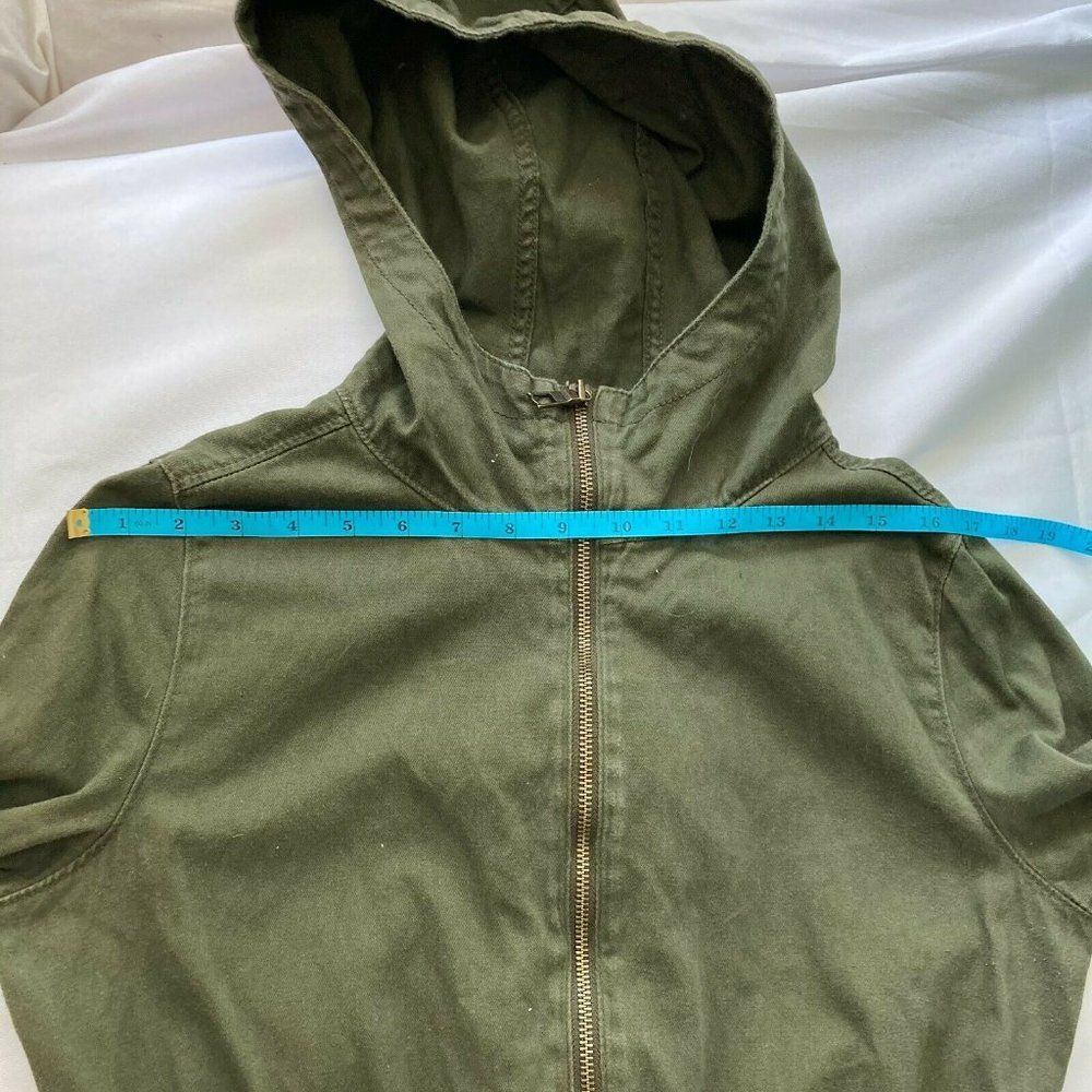 Old Navy 100% Cotton Olive Safari Utility Jacket - Picture 9 of 12